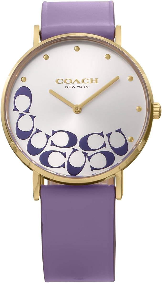 コーチ 腕時計 PERRY ペリー 14504134 シルバー パープル レディース COACH