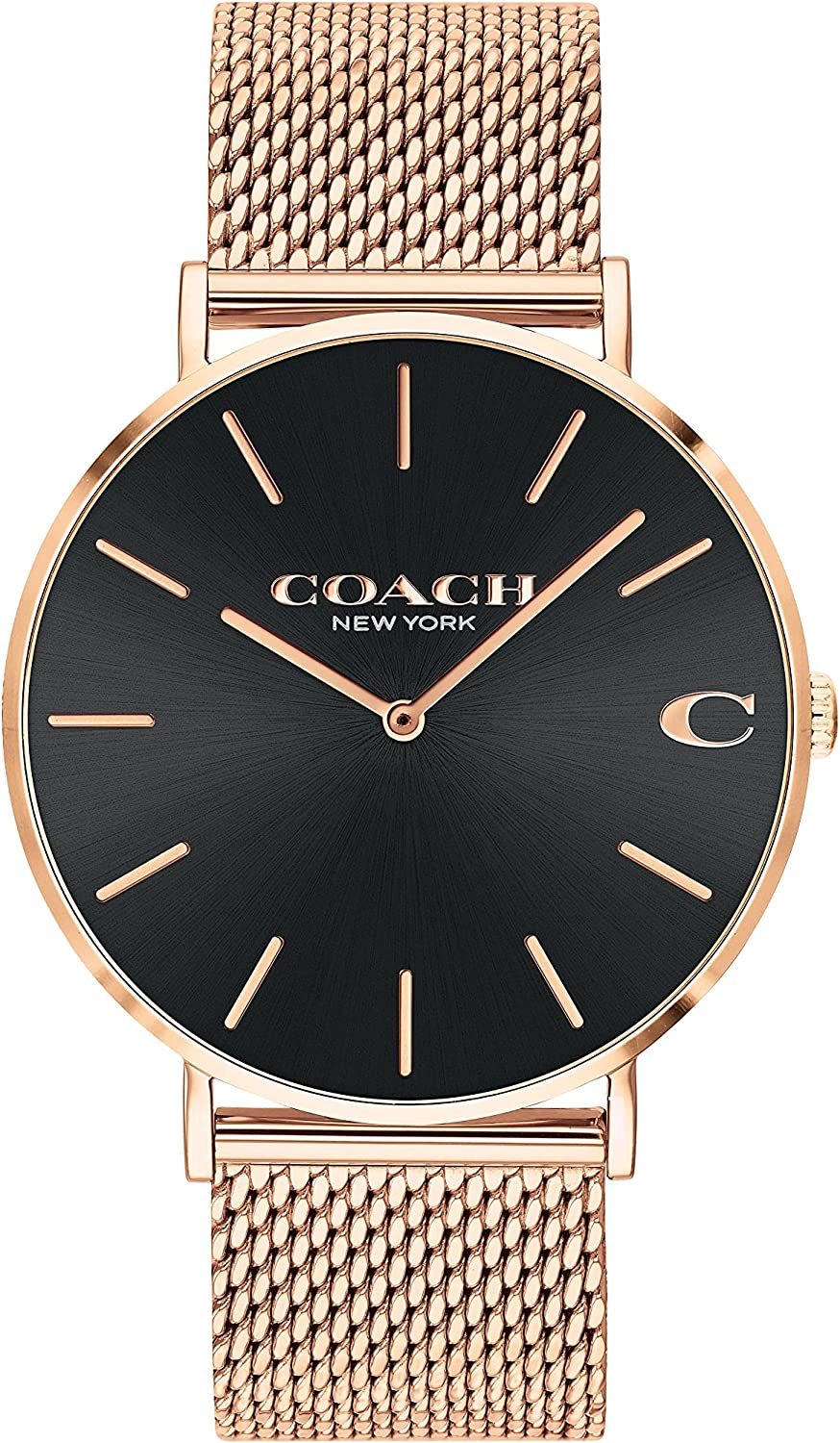 腕時計 メンズ コーチ チャールズ ブラック ゴールド 14602552 COACH CHARLES 時計 ウオッチ