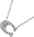 コーチ ネックレス レディース PAVE SIGNATURE NECKLACE シルバー 91433-SLV COACH