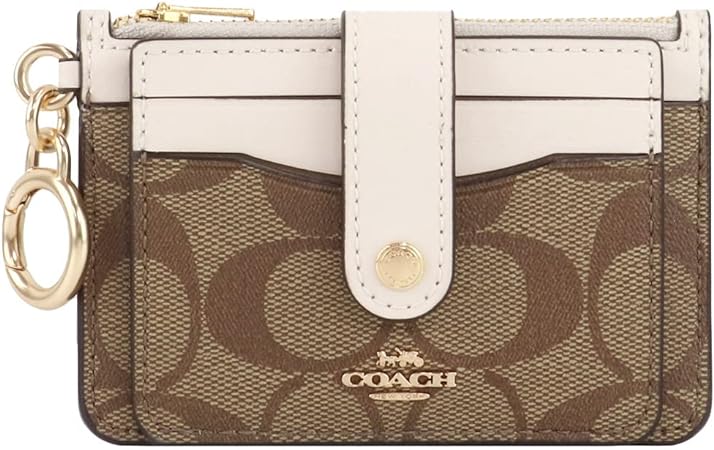 コーチ（COACH) コーチ パスケース C7398-IMDJ8 ベージュ ホワイトシグネチャー柄 メンズ レディース COACH