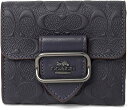 コーチ 三つ折り財布 CF855-QBF23 SMALL MORGAN WALLET ダークネイビー メンズ レディース COACH