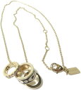 コーチ ネックレス レディース signature enamel rondell necklace ゴールド ブラック CI905-GD-BK COACH