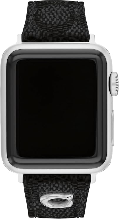 コーチ アップルウォッチ専用ベルト 14700288 ブラック シグネチャー レディース COACH