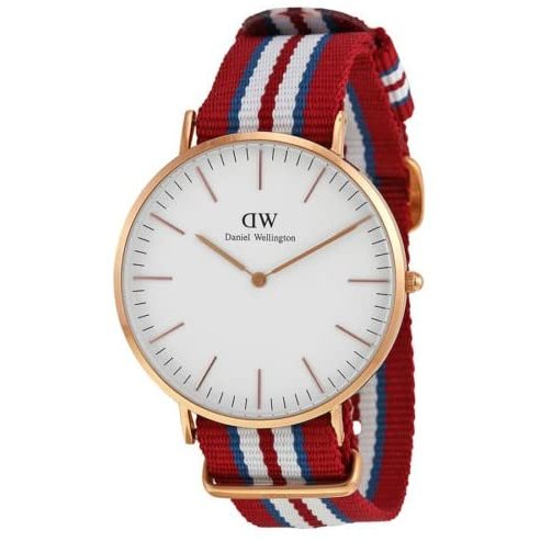 腕時計 ファブリック Daniel Wellington ダニエルウェリントン ユニセックス 0112DW 並行輸入品 かわいい 可愛い オシャレ おしゃれ