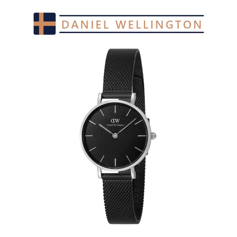 ダニエルウェリントン メンズ腕時計 ダニエルウェリントン 腕時計 メンズ ブラック シンプル Daniel Wellington Classic Petite Black Ashfield DW00100246