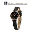 ダニエルウェリントン ダニエルウェリントン 腕時計 レディース ブラック ゴールド Daniel Wellington Classic Petite Sheffield クラシック シェフィールド ペティット DW00100444 並行輸入品