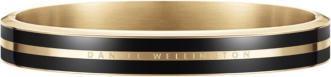 ダニエルウェリントン ブレスレット レディース メンズ Emalie Infinite Sサイズ 155mm ゴールド ブラック DW00400300 Daniel Wellington