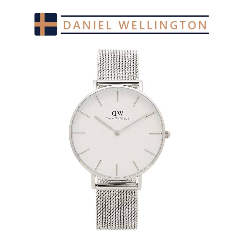 ダニエルウェリントン ダニエルウェリントン 腕時計 レディース シルバー ホワイト Daniel Wellington DW00600306 並行輸入品