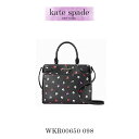 ケイトスペード ハンドバッグ レディース ブラック マルチカラー ショルダーバッグ 2way レザー 花柄 Kate Spade WKR00650 098 並行輸入品