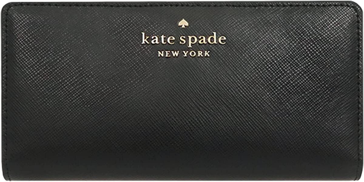 ケイトスペード 財布 レディース ブラック シンプル 二つ折り Kate Spade WLR00145-001 並行輸入品