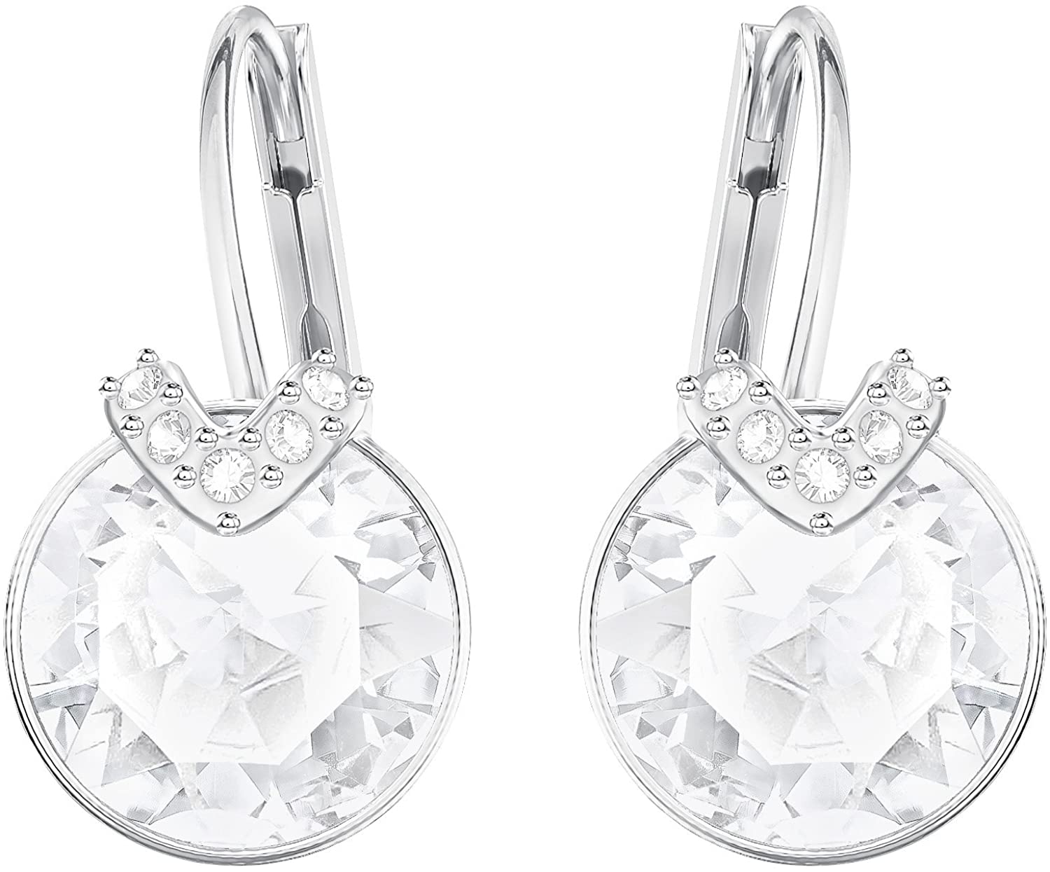 ピアス クリスタル クリア シルバーSWAROVSKI スワロフスキー 5292855 アクセサリー ジュエリー レディース Bella V フェミニン 普段使い ドレスアクセサリー プレゼント 並行輸入品