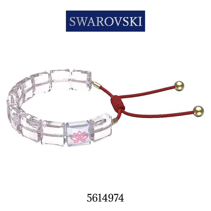 スワロフスキー ブレスレット レディース ピンク シンプル SWAROVSKI 5614974 並行輸入品