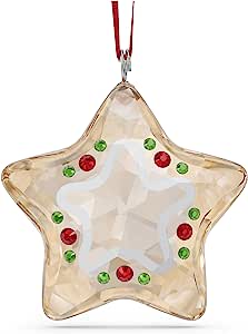 スワロフスキー 置物 レディース ベージュ クリスタル SWAROVSKI Holiday Cheers Gingerbread 5627610 ホリデーチアーズ ジンジャーブレッドスターオーナメント