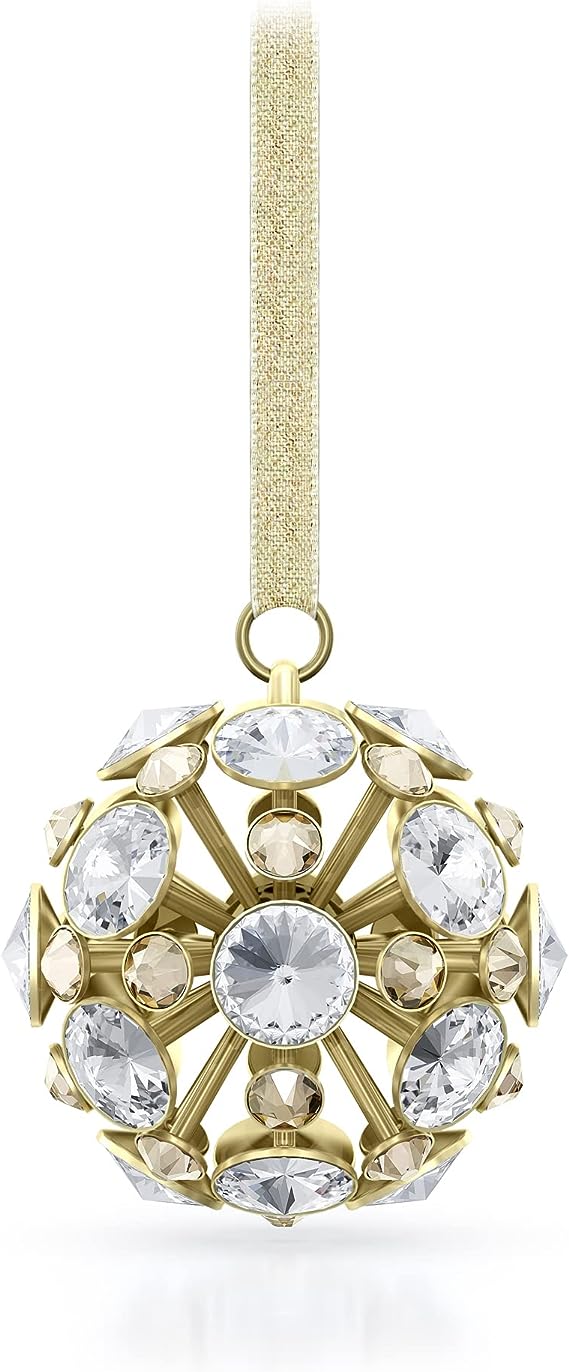 スワロフスキー オブジェ ゴールド クリスタル Constella Ball Ornament, Small オーナメント SWAROVSKI 5628029