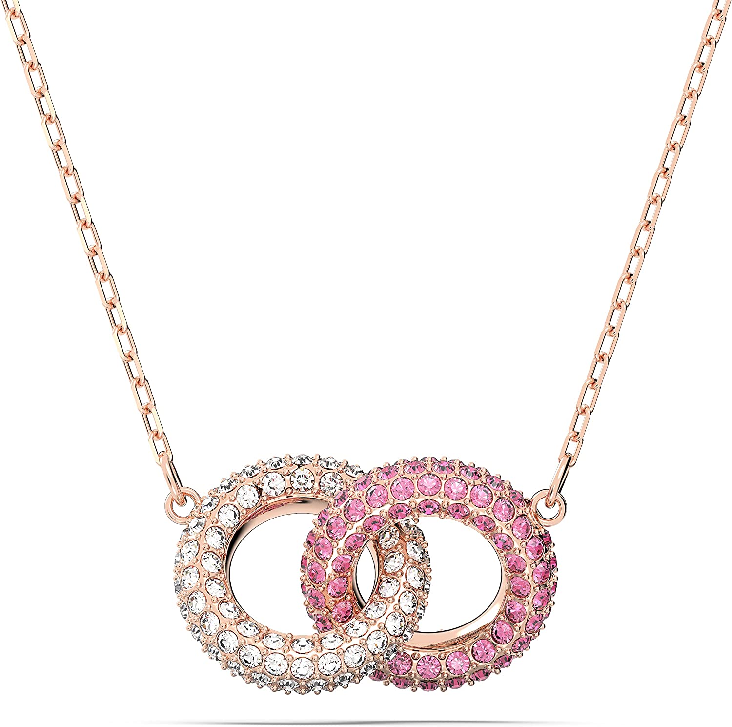 スワロフスキー スワロフスキー ネックレス レディース Stone ホワイト ピンク ローズゴールド 5642884 SWAROVSKI