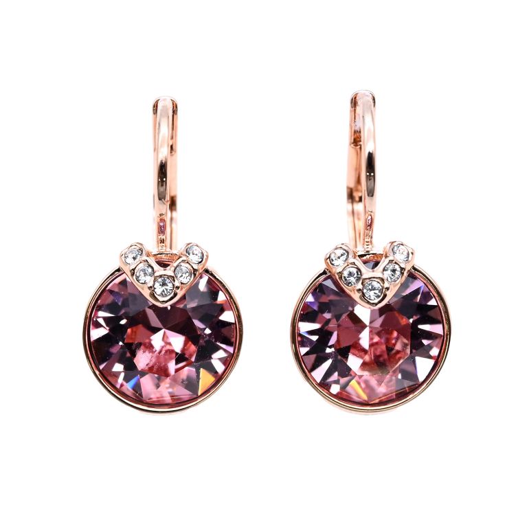 ピアス レディース ローズゴールド ピンク スワロフスキー ドロップピアス Bella V Earring SWAROVSKI 5662114