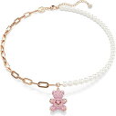 スワロフスキー ペンダント Teddy 5669166 ローズゴールド ピンク レディース SWAROVSKI
