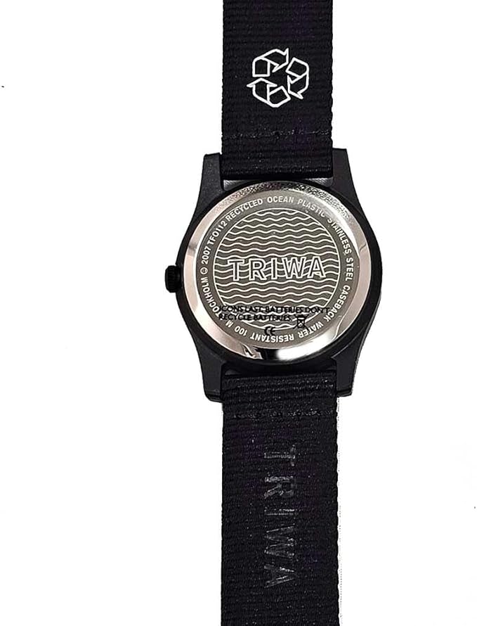 トリワ 腕時計 メンズ レディース TIME FOR OCEANS JAPAN LIMITED ホワイト ブラック TFO112-CL150101 TRIWA