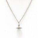 ヴィヴィアンウエストウッド ネックレス レディース シルバー シンプル Vivienne Westwood オーブ PETITE 63020098/02P019