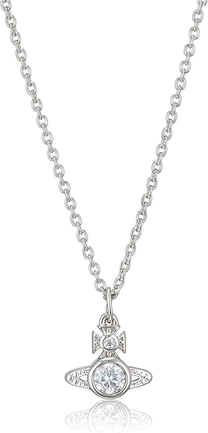 ヴィヴィアンウエストウッド ネックレス レディース シルバー シンプル オーブ Vivienne Westwood 63020278-02P102 LONDON ORB PENDANT