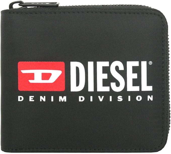 ディーゼル 二つ折り財布（メンズ） ディーゼル 二つ折り財布 メンズ ブラック シンプル DIESEL X09541-P5480-T8013 RINKE