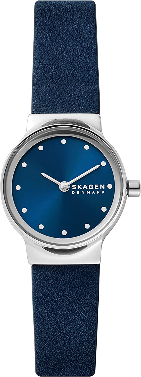 スカーゲン スカーゲン 腕時計 レディース ブルー シルバー クオーツ レザー SKAGEN SKW3007 並行輸入品