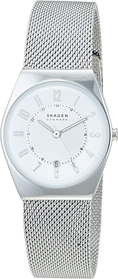 スカーゲン スカーゲン 腕時計 レディース シルバー シンプル クロノグラフ SKAGEN Grenen Lille SKW3038