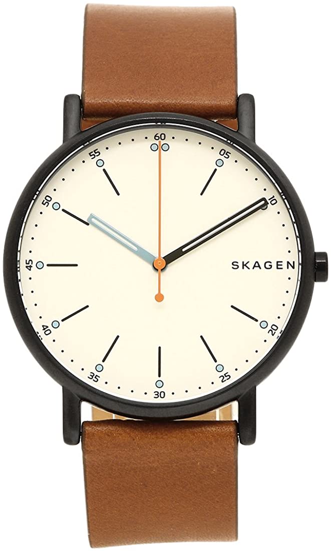 スカーゲン 腕時計（メンズ） スカーゲン 腕時計 メンズ ブラウン ホワイト SKAGEN SKW6374 並行輸入品