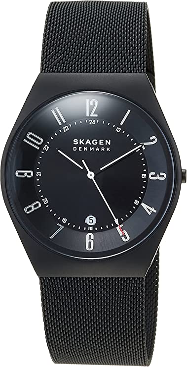 スカーゲン ビジネス腕時計 メンズ スカーゲン 腕時計 メンズ ブラック シンプル クロノグラフ SKAGEN SKW6817 GRENEN