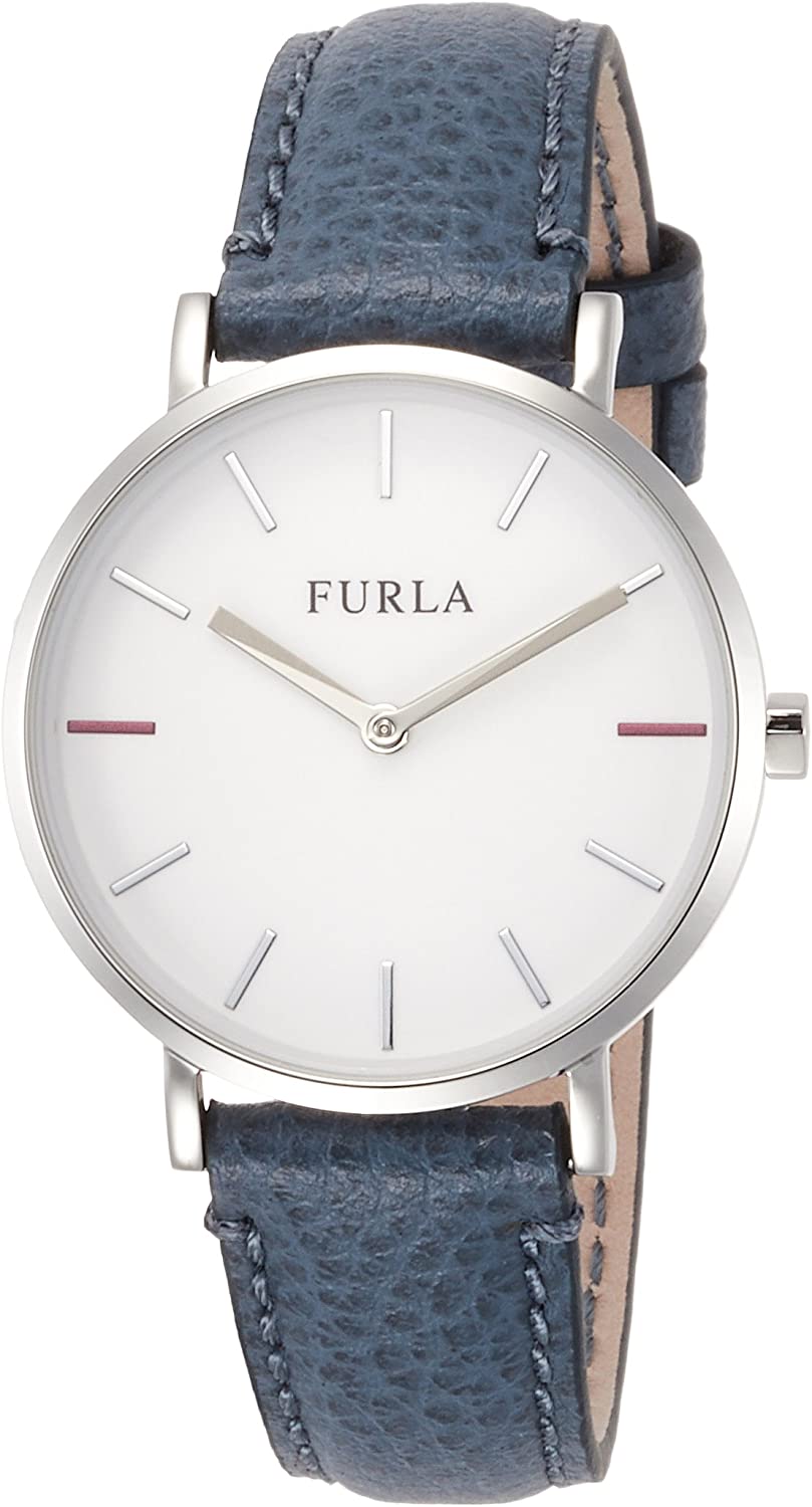 フルラ 腕時計 レディース（就活向き） フルラ 腕時計 レディース ブルー ホワイト クオーツ レザー FURLA R4251108507 GIADA ジャーダ 並行輸入品