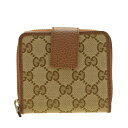 グッチ 財布 レディース ブラウン GGキャンバス 二つ折り GUCCI 346056-KY9LG-8610