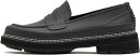 ハンター ローファー リファインドステッチペニーローファー WFF1089RMA-BLK-UK4 23.0cm ブラック レディース HUNTER