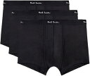 ポールスミス アンダーウェア ボクサーパンツ3枚セット M1A-914C-A3PCK-79A-S Sサイズ ブラック メンズ PAUL SMITH