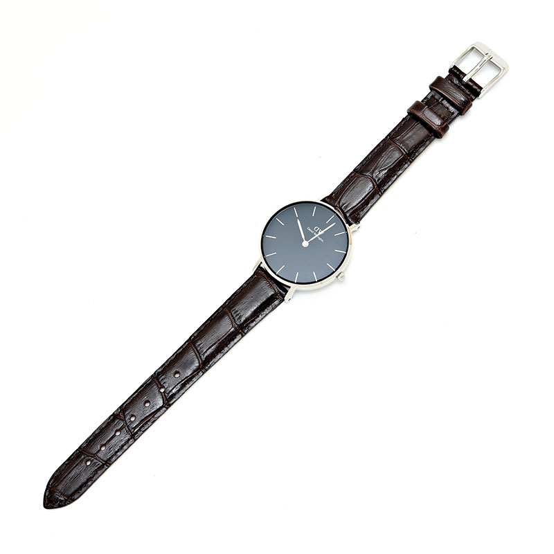 ダニエルウェリントン 腕時計 レディース ブラック ブラウンDANIEL WELLINGTON DW00100182 クラシックペティート