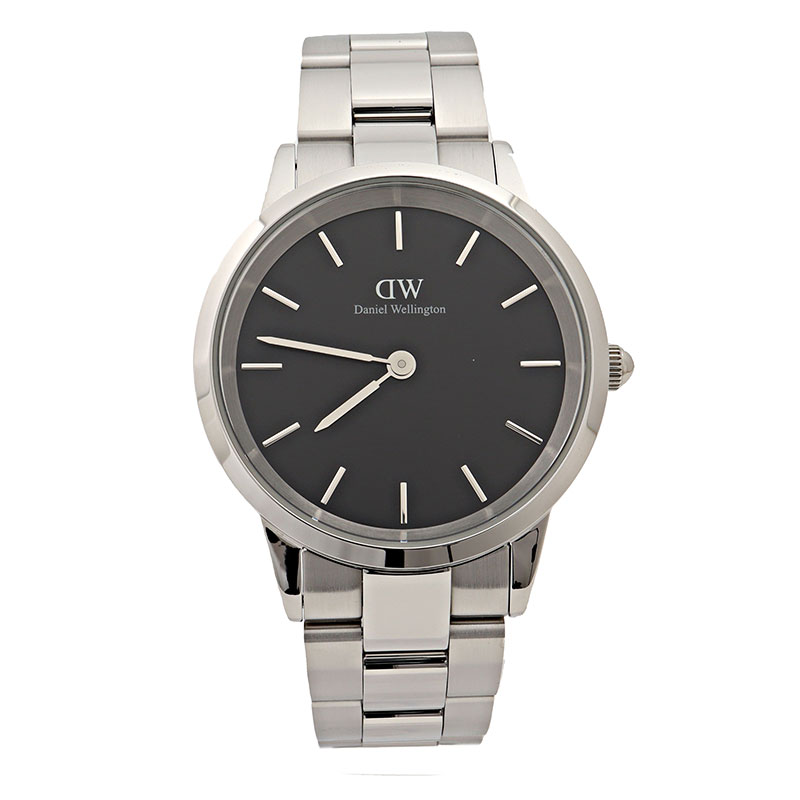 ダニエルウェリントン 腕時計 メンズ シルバー ブラック Daniel Wellington DW00100204 並行輸入品