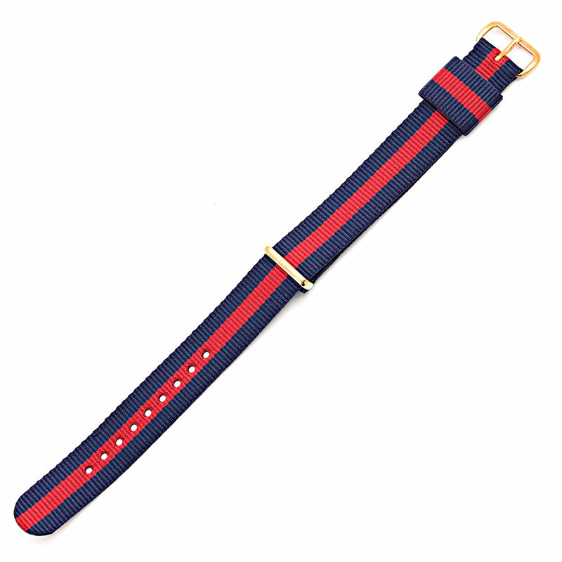 ダニエルウェリントン 腕時計替えベルト DW00200029 クラシック36mm用 トリコロール メンズ レディース Daniel Wellington