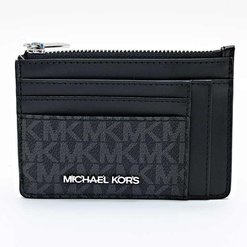 マイケルコース コインケース 名刺ケース 35T1STVD1B-BLACK ブラック レディース MICHAEL KORS