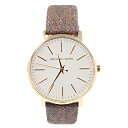 腕時計 ファッションウォッチ MKロゴMICHAEL KORS マイケルコース MK2857 PYPER パイパー Brown ブラウン Leather レザー クオーツ Wrist Watch Womens レディース シンプル 新生活 並行輸入品