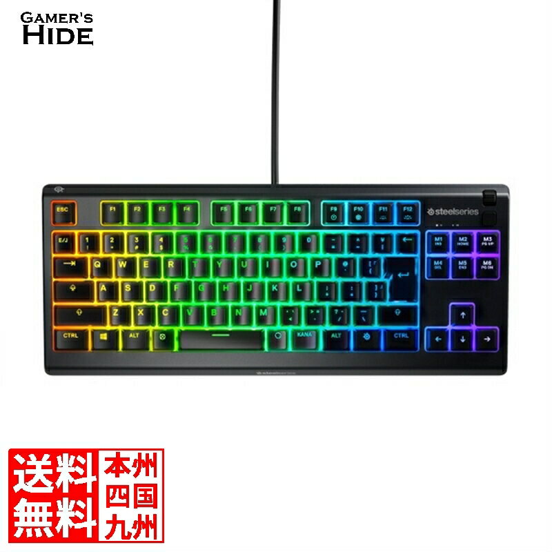 ゲーミングキーボード SteelSeries 64835J Apex 3 TKL JP(RE) 64835J ゲーマーズハイド