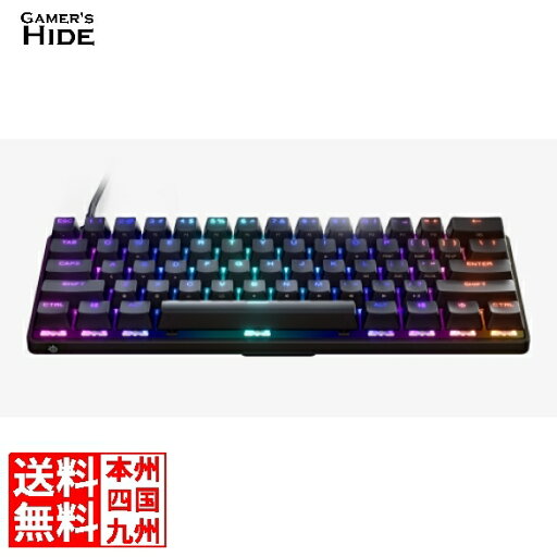 ゲーミングキーボード SteelSeries 64830J SteelSeries Apex 9 Mini JP(RE) 64830J ゲーマーズハイド ゲーミングキーボード SteelSeries 64830J SteelSeries Apex 9 Mini JP(RE) 64830J ゲーマーズハイド
