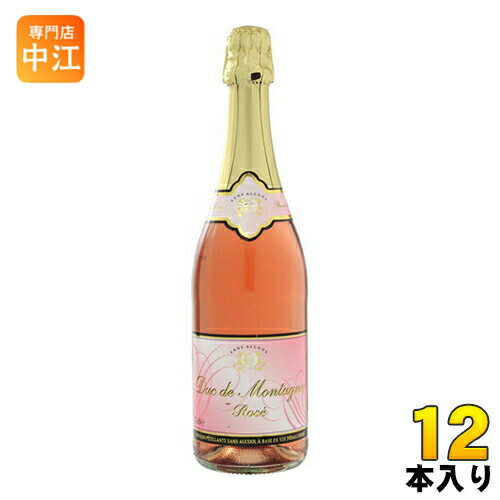 格付けスペインワイン（DO） ネオブュル デュク・ドゥ・モンターニュ ロゼ 750ml 瓶 12本 (6本入×2 まとめ買い) スタッセン スパークリングワイン ノンアルコール