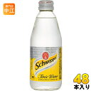 コカ・コーラ シュウェップス トニックウォーター 250ml 瓶 48本 (24本入×2まとめ買い)〔炭酸飲料〕