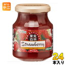 カンピー 果実百科いちご 190g 瓶 24本 (12本入×2 まとめ買い)