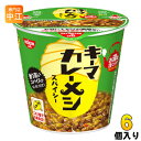 日清食品 日清キーマカレーメシ スパイシー 105g 6個入 〔インスタント カップ飯 ごはん ご飯 キーマカレー飯〕 1