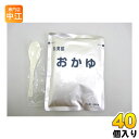 丸美屋 備蓄用 おかゆ(スプーン付き) 280g 40個 (20個入×2 まとめ買い) 〔長期保存 非常食 防災 レトルト 保存食 粥〕