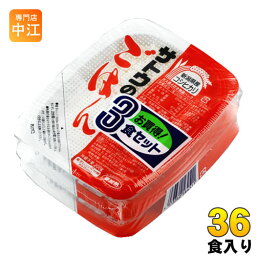 サトウ食品 サトウのごはん 新潟県産コシヒカリ 200gパック 3食セット×12個入 〔さとうのごはん　さとうのご飯　佐藤のごはん　インスタントご飯　レトルト　レトルトパウチ食品〕