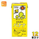 キッコーマン 豆乳飲料 バナナ 1L 紙パック 12本 (6本入×2 まとめ買い) イソフラボン 〔豆乳〕