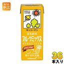 キッコーマン 豆乳飲料 フルーツミックス 200ml 紙パック 36本 (18本入×2 まとめ買い) イソフラボン 〔豆乳〕