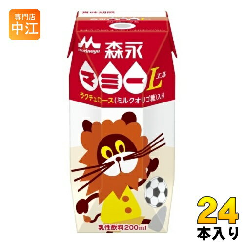 森永乳業 森永マミー L 200ml 紙パック 24本入