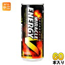 サンガリア ミラクルエナジーV 250g 缶 60本 (30本入×2 まとめ買い) 〔エナジードリンク 炭酸飲料〕